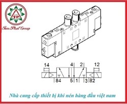 Van điện từ Festo CPE14-M1BH-5J-QS-8