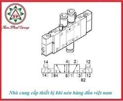 Van điện từ Festo CPE14-M1BH-5JS-QS-6