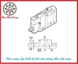 Van điện từ Festo CPE14-M1CH-3GLS-1/8