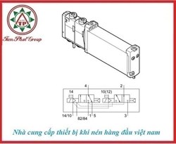 Van điện từ Festo VUVG-B14-T32H-AZT-F-1T1L-EX2C